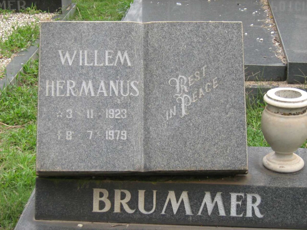 BRUMMER Willem Hermanus 1923-1979