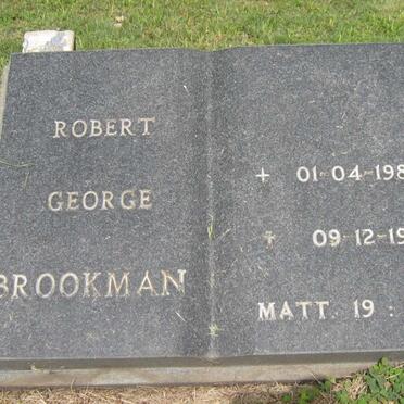 BROOKMAN Robert George 1987-1991