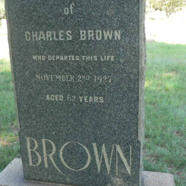 BROWN Charles -1927