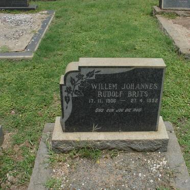 BRITS Willem Johannes Rudolf 1906-1952