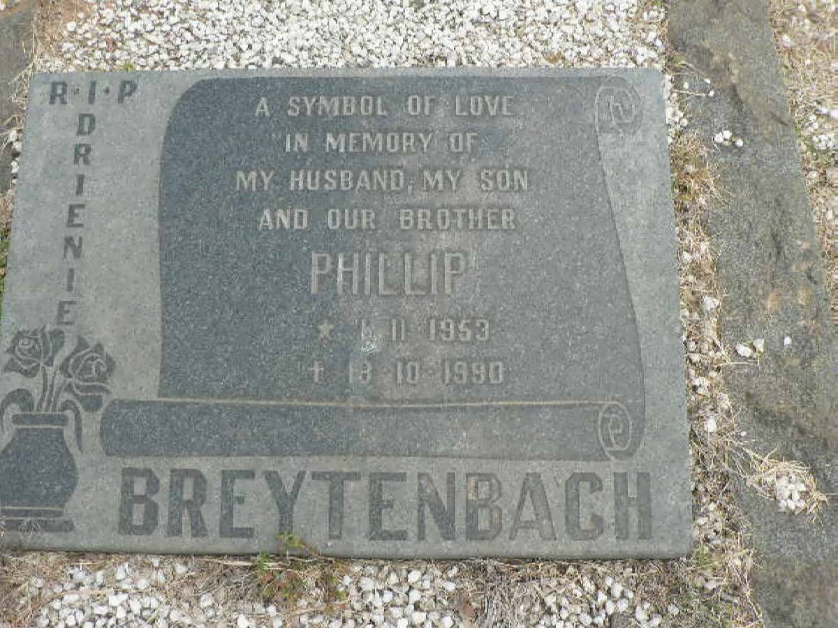 BREYTENBACH Phillip 1953-1990