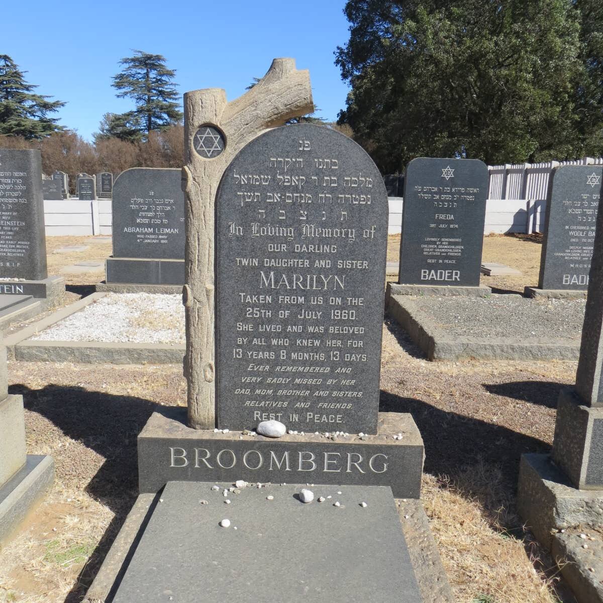 BROOMBERG Marilyn -1960