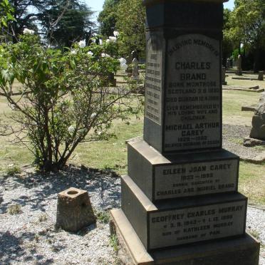 BRAND Charles Thomas 1908-2003 &amp; Muriel Lillie FREEMAN 1908-2003 :: MURRAY Kathleen nee BRAND 1910-1964 :: BRAND Olive -1924