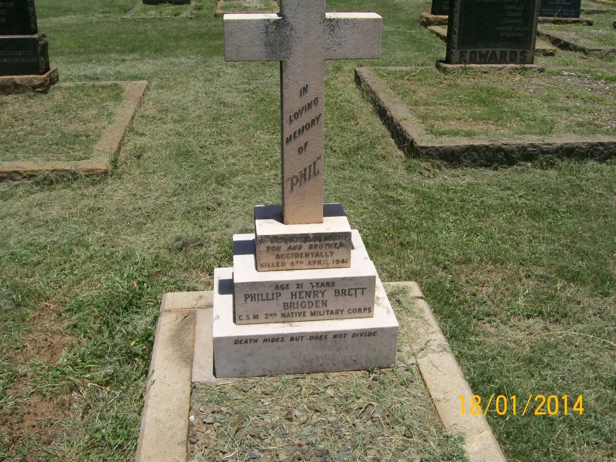 BRIGDEN Phillip Henry Brett -1941