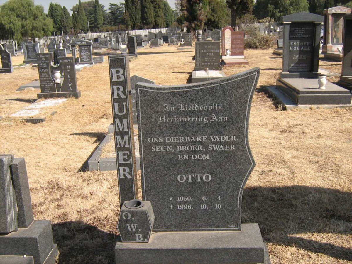 BRUMMER Otto 1950-1996