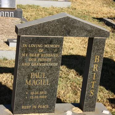 BRITS Paul Magiel 1915-1989