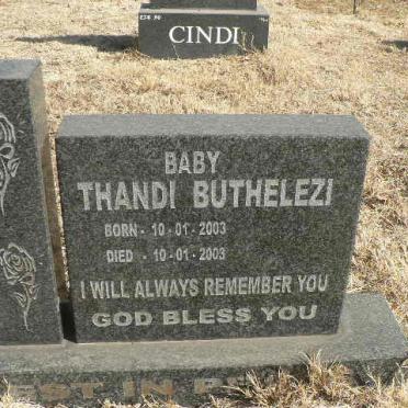 BUTHELEZI Thandi 2003-2003