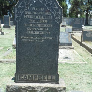 CAMPBELL George Edmond 1880-1938