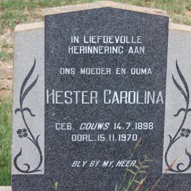 CASSELL Hester Carolina nee GOUWS 1898-1970
