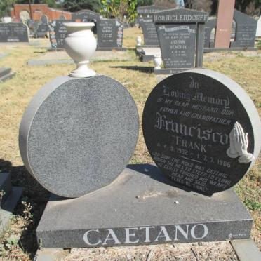 CAETANO Francisco 1932-1986