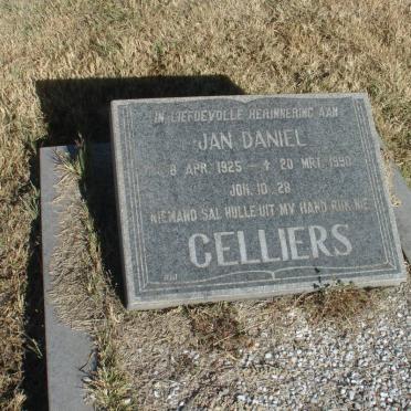 CELLIERS Jan Daniel 1925-1990