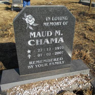 CHAMA Maud M. 1970-2007