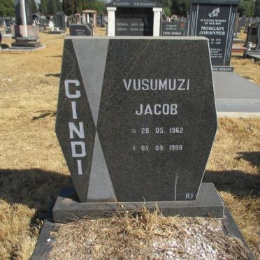 CINDI Vusumuzi Jacob 1962-1998