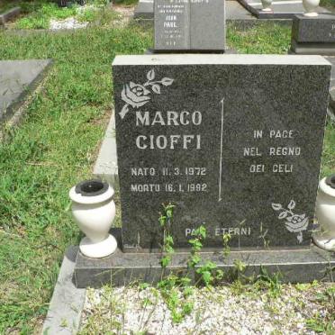 CIOFFI Marco 1972-1992
