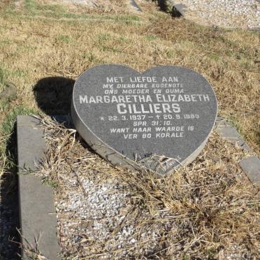 CILLIERS Margaretha Elizabeth 1937-1989