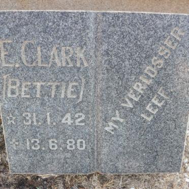 CLARK E. 1942-1980