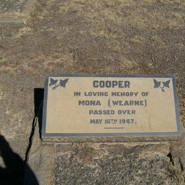 COOPER Mona nee WEARNE -1947