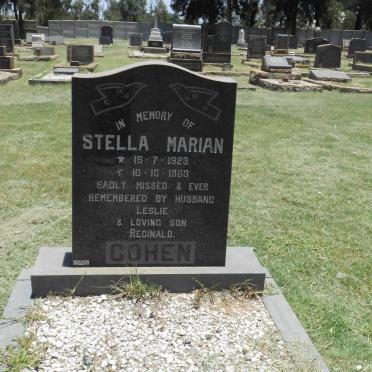 COHEN Stella Marian 1923-1963