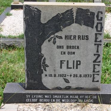 COETZEE Flip 1922-1973