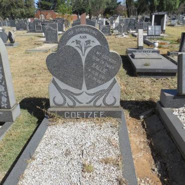 COETZEE Kallie 1940-1987