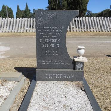 COCKERAN Frederick Stephen 1913-1980