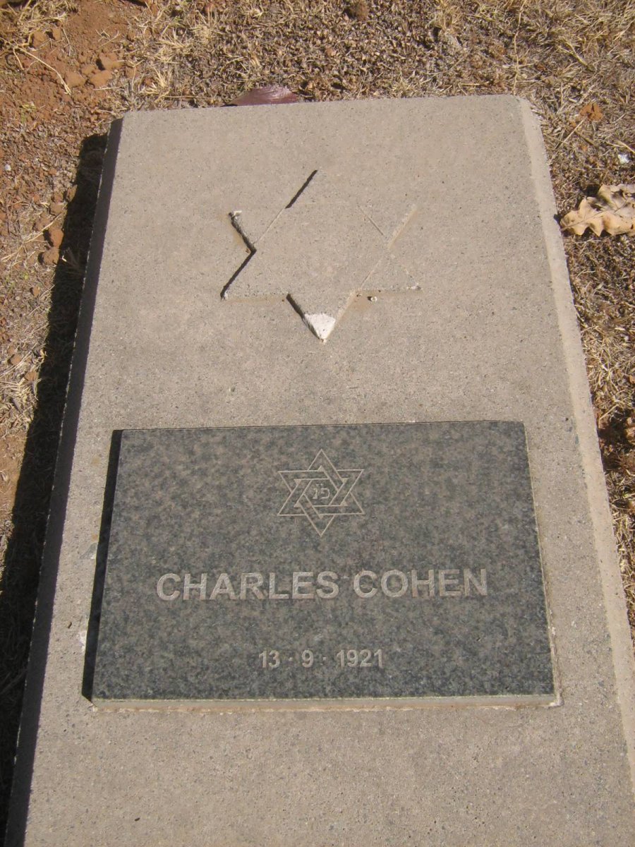 COHEN Charles -1921