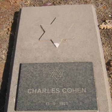 COHEN Charles -1921