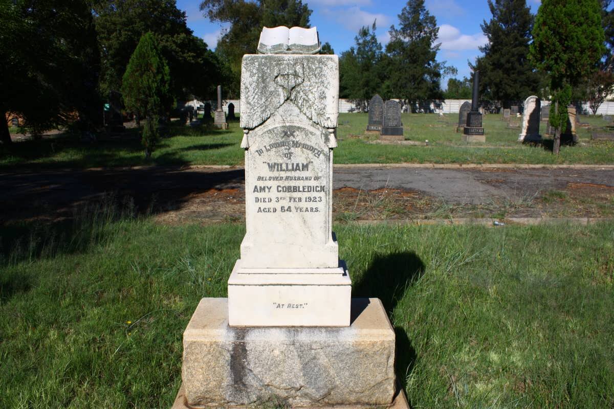 COBBLEDICK William -1923