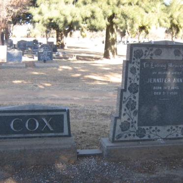 COX Herbert Charles 1910-1960 &amp; Janet May 1918-1960 :: COX Jennifer Anne 1945-1960 