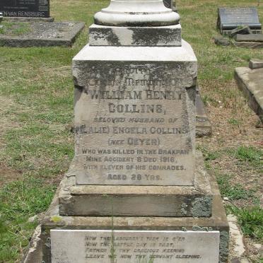 COLLINS William Henry -1916