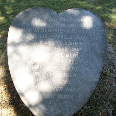 COETSER Johanna Hendriena 1919-1934