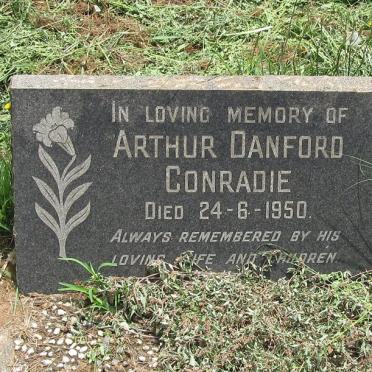 CONRADIE Arthur Danford -1950
