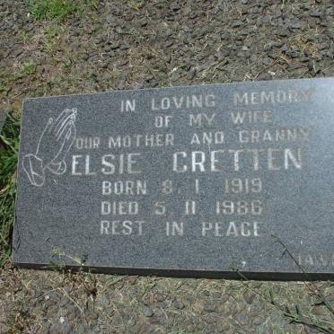 CRETTEN Elsie 1919-1986