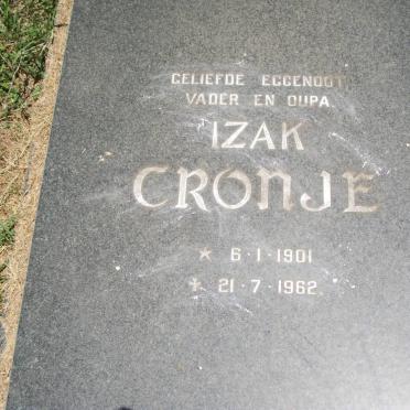 CRONJE Izak 1901-1962
