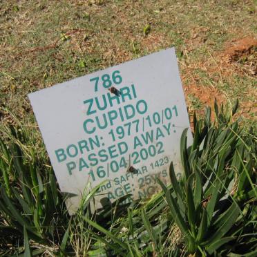 CUPIDO Zuhri 1977-2002