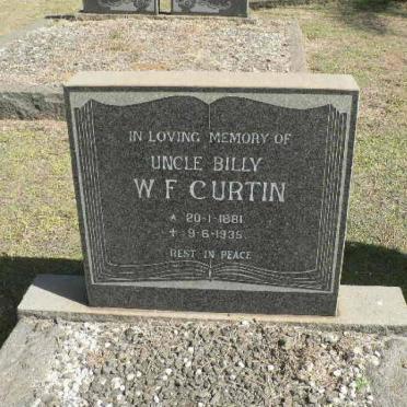 CURTIN W.F. 1881-1935