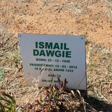 DAWGIE Ismail 1940-2012