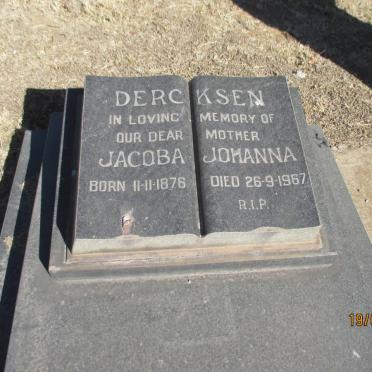DERCKSEN Jacoba Johanna 1876-1967