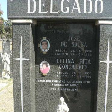 DELGADO Jose de Sousa 1930-1996 &amp; Celina Pita Conçalves 1931-1999