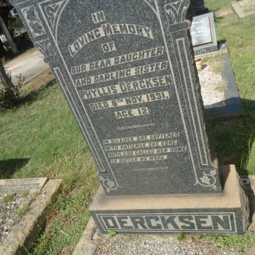 DERCKSEN Phyllis -1931