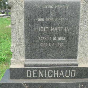 DENICHAUD Lucie Martha 1902-1970