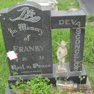 DEVASCONCELOS Franky 1972-1972