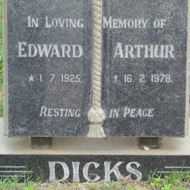 DICKS Edward Arthur 1925-1978