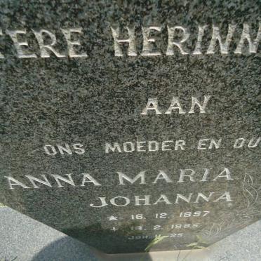 DYK Tobias Johannes, van 1894-1972 &amp; Anna Maria Johanna 1897-1985