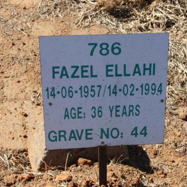 ELLAHI Fazel 1957-1994