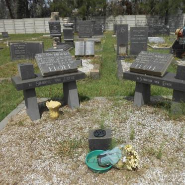 ELOFF Frederick Jacobus 1917-1987 &amp; Maria E.C. 1920-1972