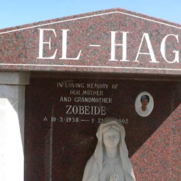 EL-HAGE Zobeide 1938-2002