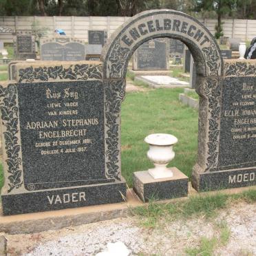 ENGELBRECHT Adriaan Stephanus 1881-1957 &amp; Ellie Johanna Maria 1892-1955