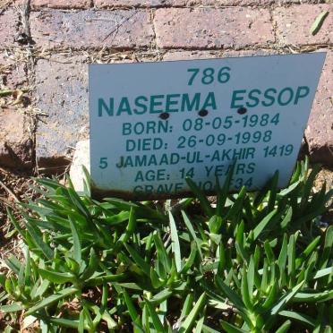 ESSOP Naseema 1984-1998