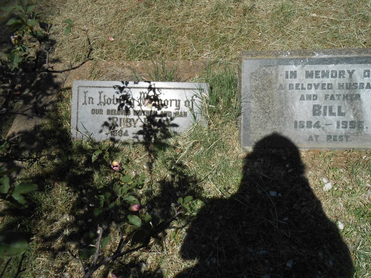 EVA Bill 1884-1953 &amp; Ruby 1884-1960